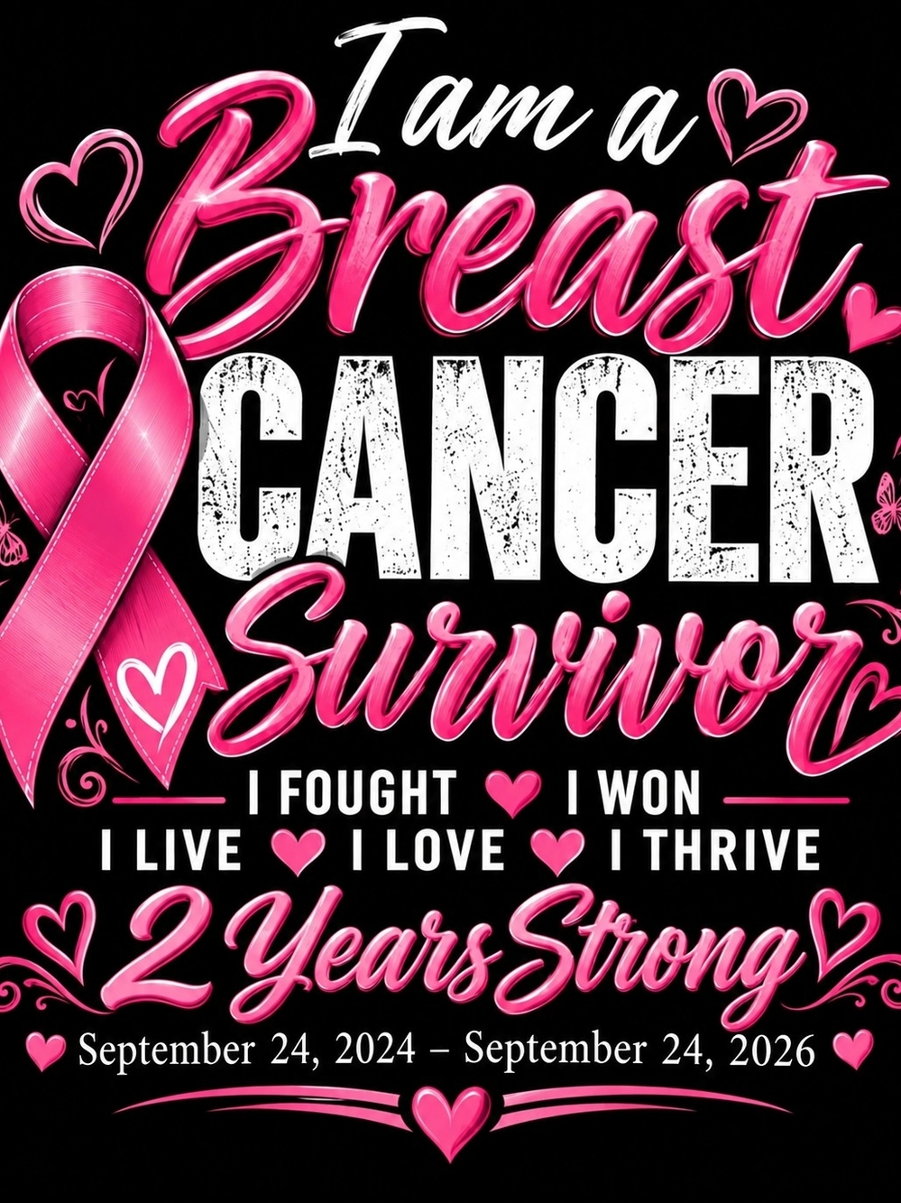 I AM A 2 Years Strong Breast Cancer Survivor